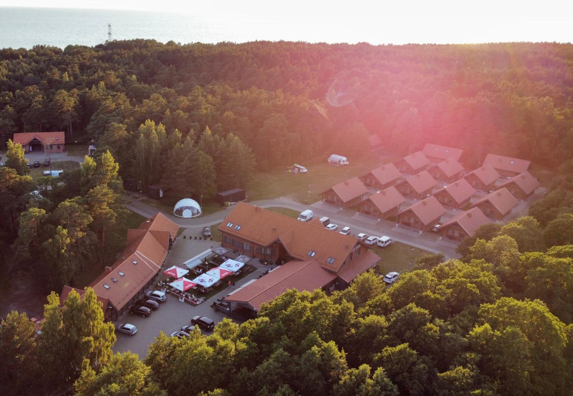 Hotel Palanga Camping Compensa Exterior foto